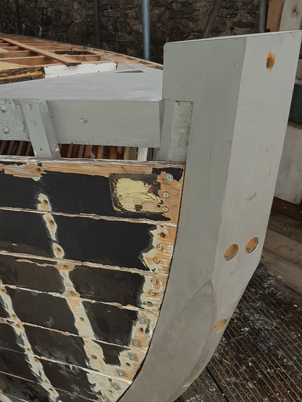 Wooden boat building project 2